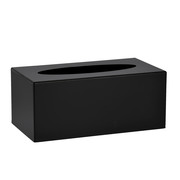 Alpine Industries Black Acrylic Tissue Box Cover 10" x 5.5" x 4" 408-BLK